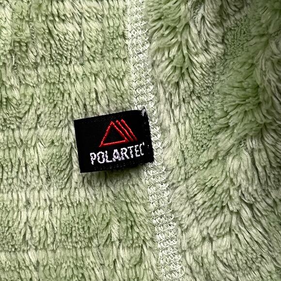 Patagonia R3 Jacket Womens Medium Green Polartec Fleece Lined Full Zip - Picture 10 of 14